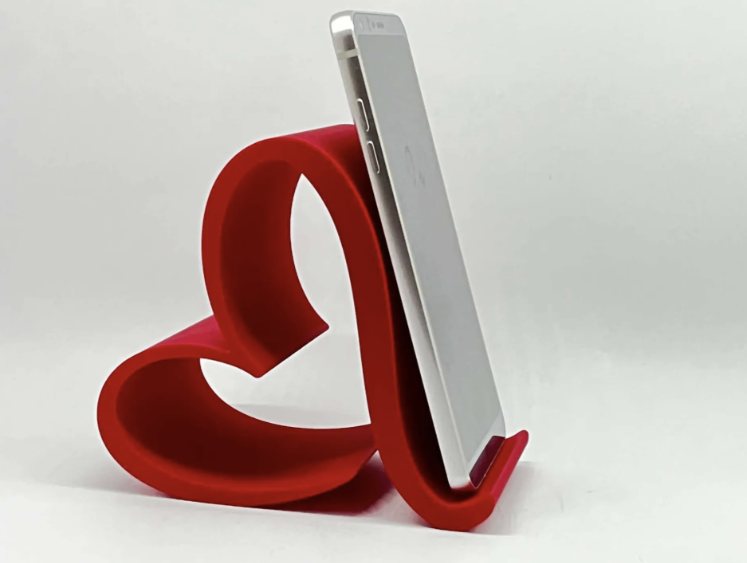 Suporte para Celular Coração — Brotei Daqui