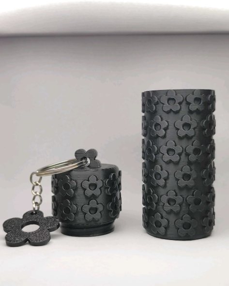 Chaveiro Porta Batom Florzinha — Brotei Daqui
